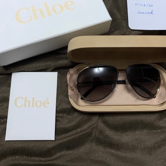 sold-Chloe Sunglasses - Picture 1 of 3